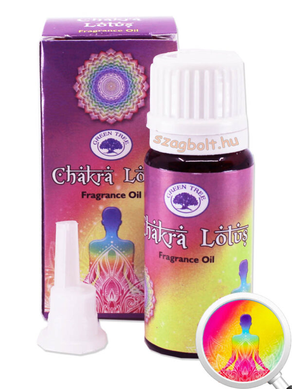 Green Tree Chakra Lotus természetes prémium illóolaj