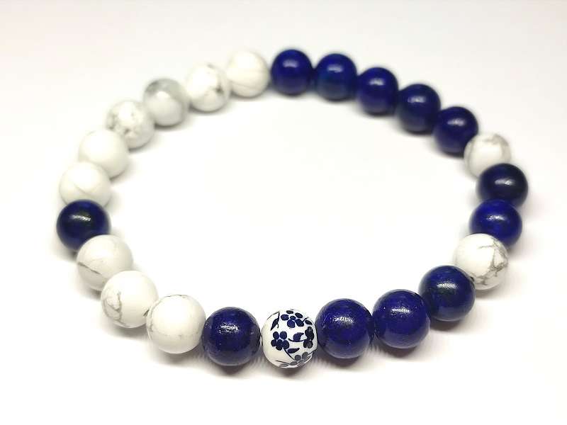 Stresszoldó ásvány karkötő