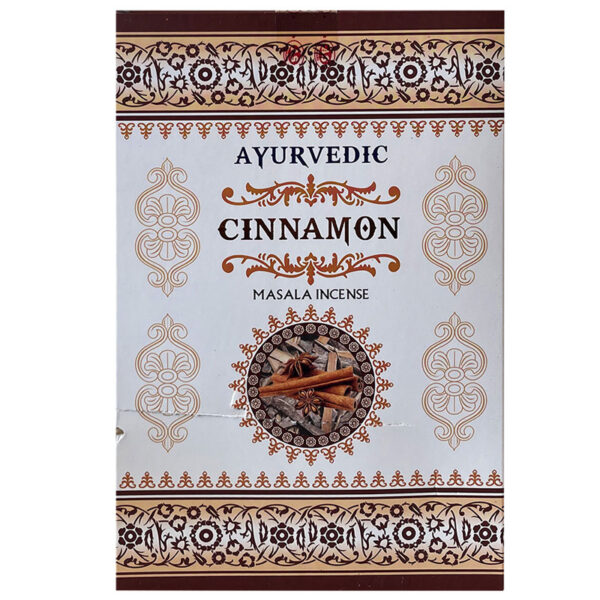 Ayurvedic Cinnamon Fehéj ayurvédikus prémium füstölő