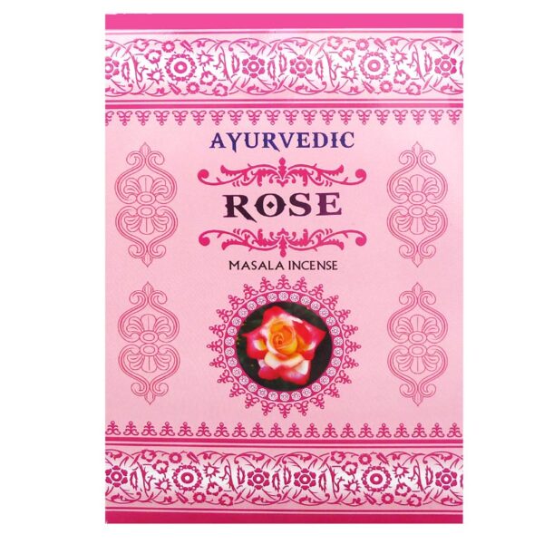 Ayurvedic Rose Rózsa ayurvédikus prémium füstölő