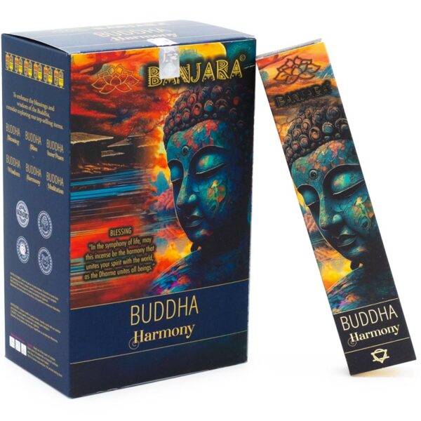 Banjara Buddha füstölőcsalád - Harmónia (Harmony) természetes prémium füstölő