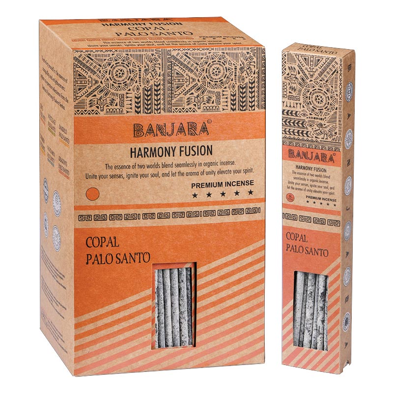 Banjara Palo Santo & Kopál természetes prémium füstölő
