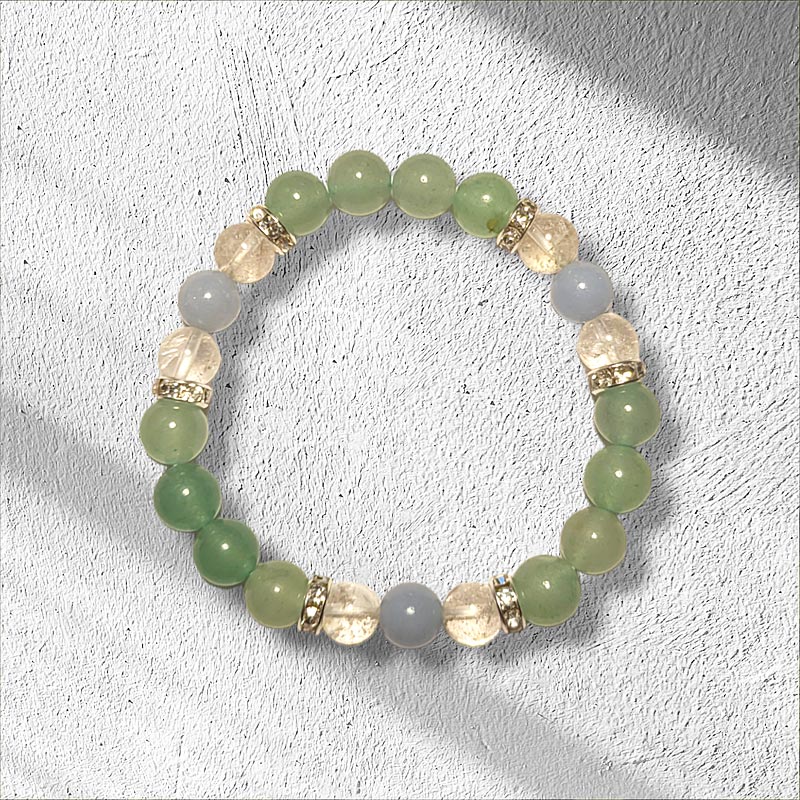 Fogyást támogató ásványkarkötő