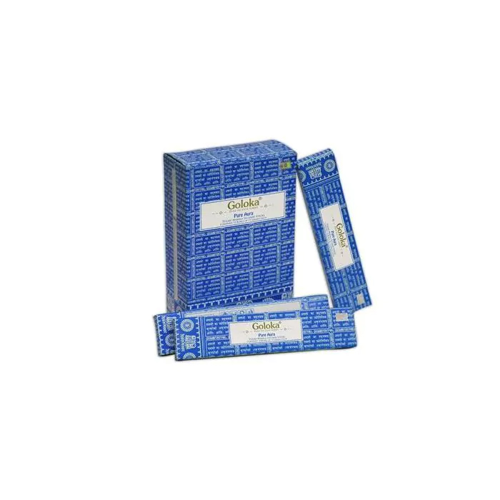 Goloka Pure Aura indiai prémium füstölő