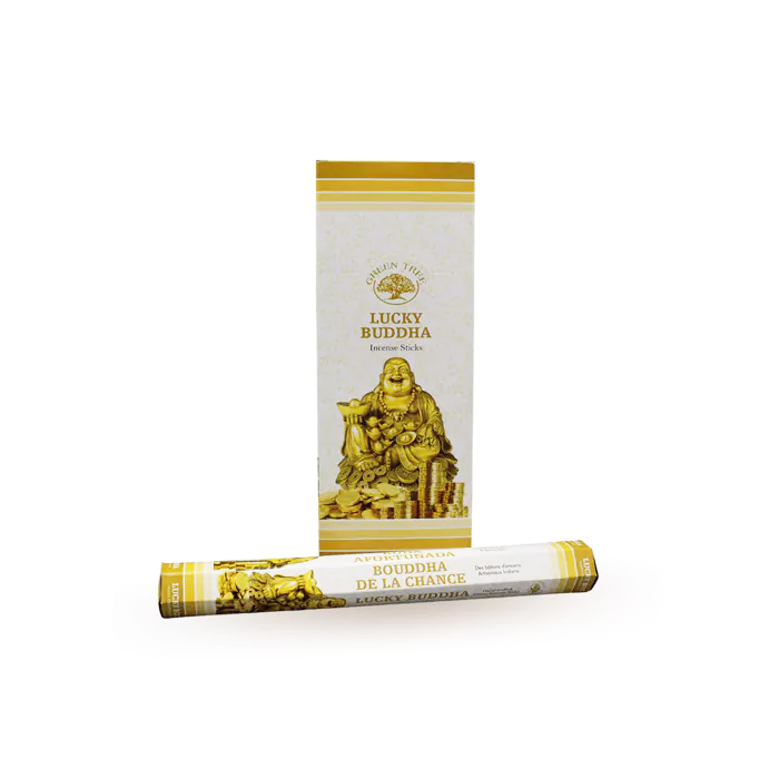 Green Tree Lucky Buddha szerencsés Buddha természetes füstölő