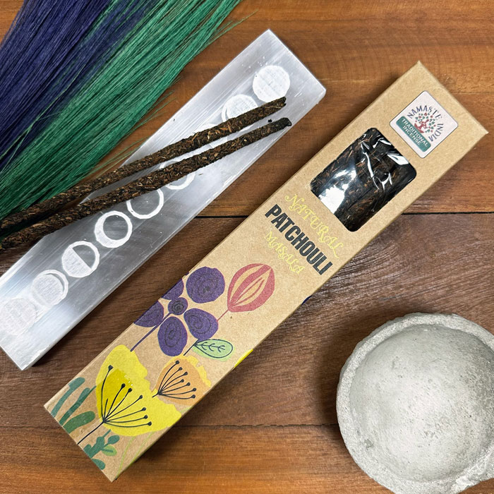 Namaste India Botanikus Pacsuli Bio füstölő