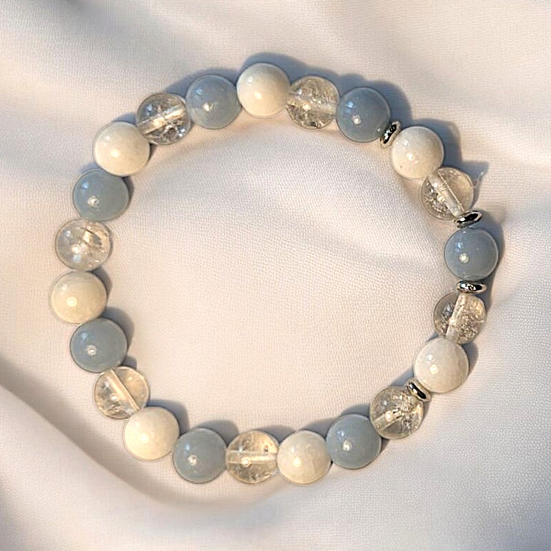 Stresszoldó szorongásoldó ásványkarkötő