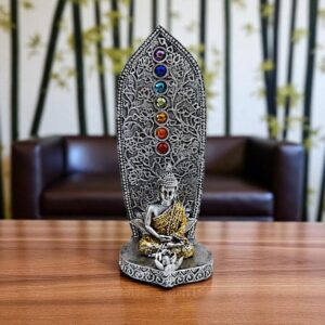 Füstölőégető Buddha szoborral