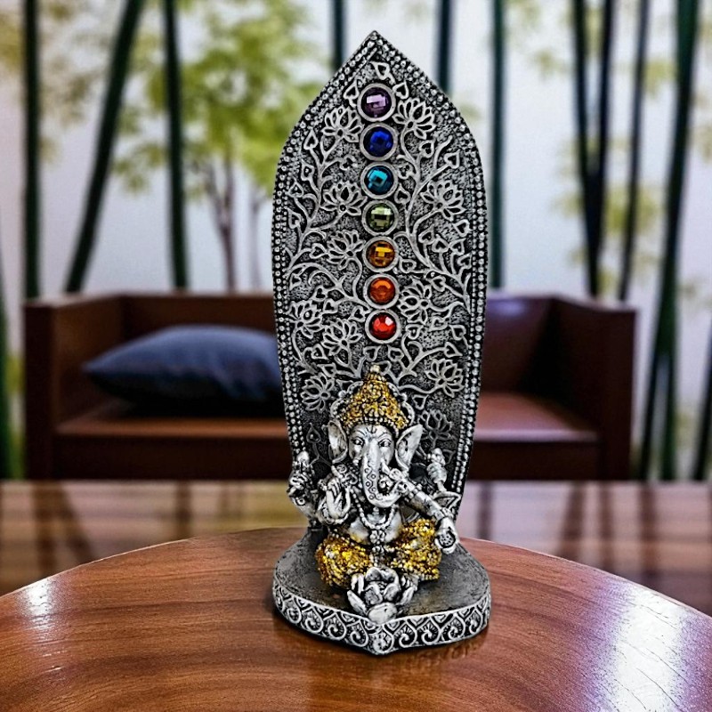 Füstölőégető Ganésa szoborral