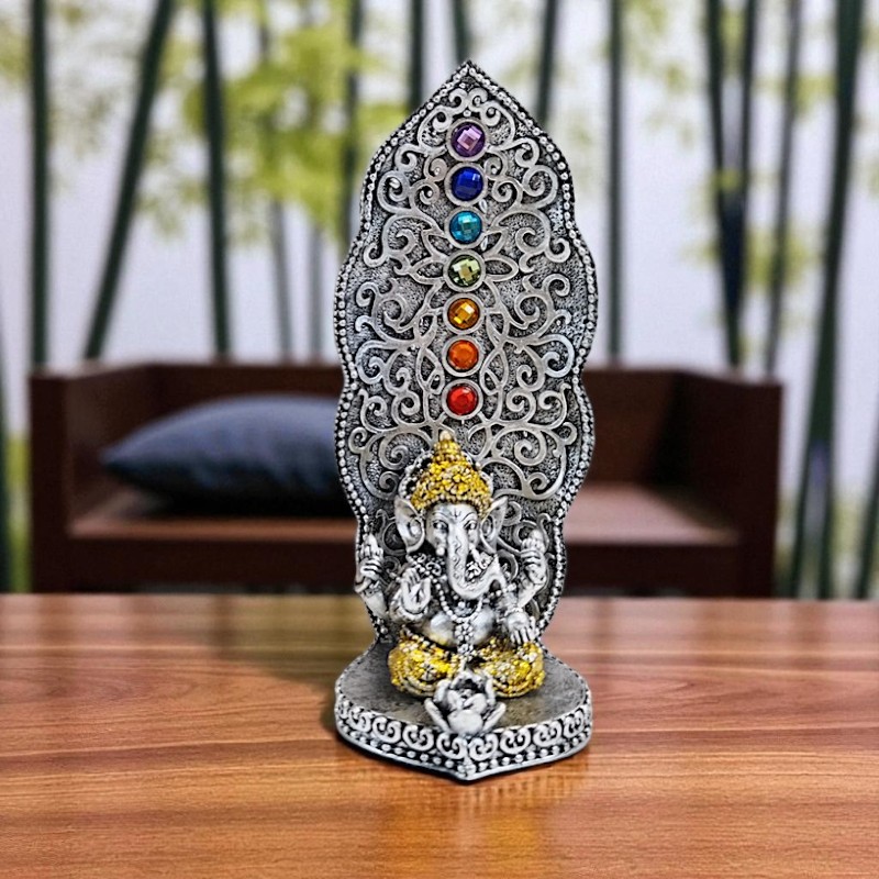 Füstölőégető Ganésa szoborral