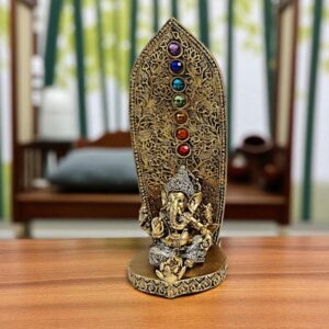 Füstölőégető Ganésa szoborral