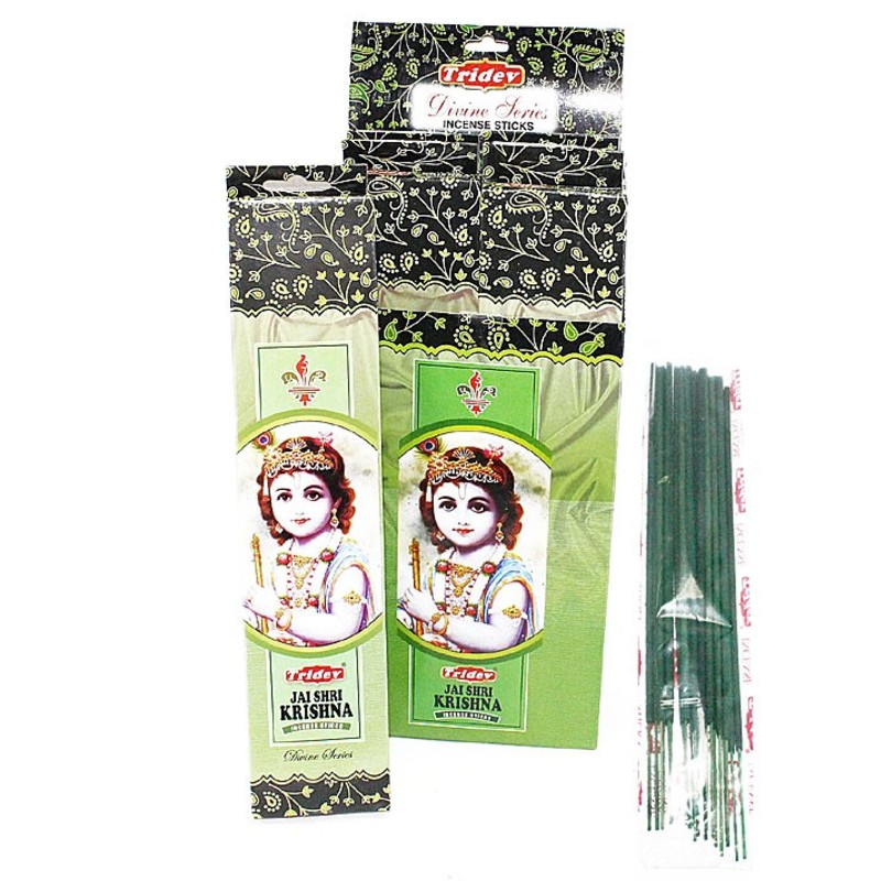 Tridev Jai Shri Krishna természetes füstölő
