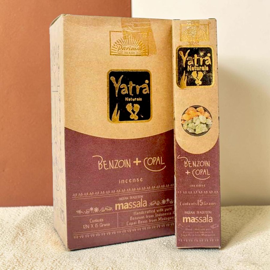 Parimal Yatra Benzoin & Copal prémium masala füstölő
